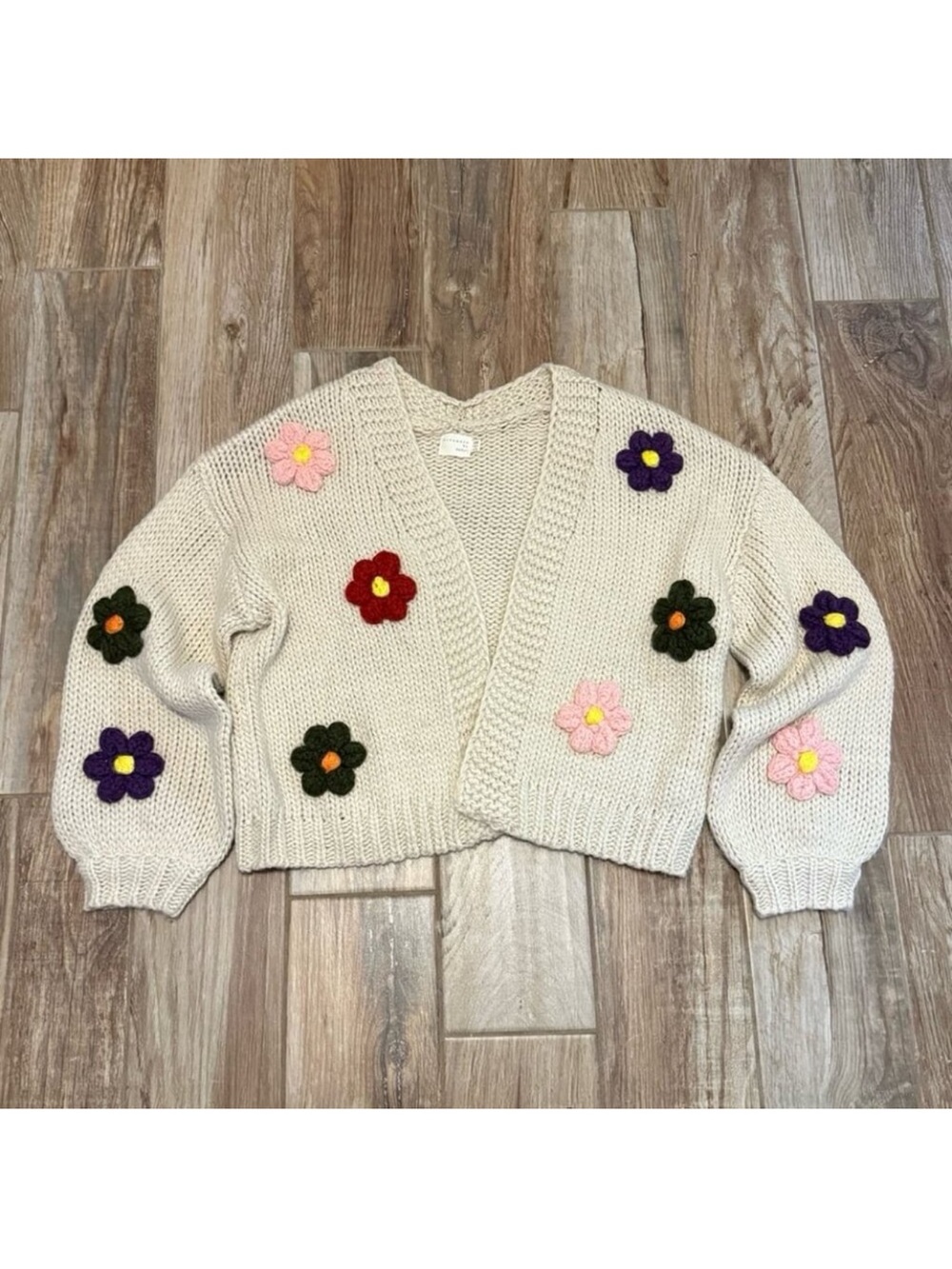Dreamers by Debut Daisie 3D Floral Cardigan